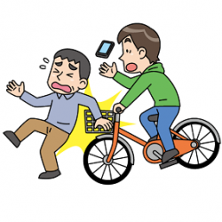 携帯電話の使用等のイラスト