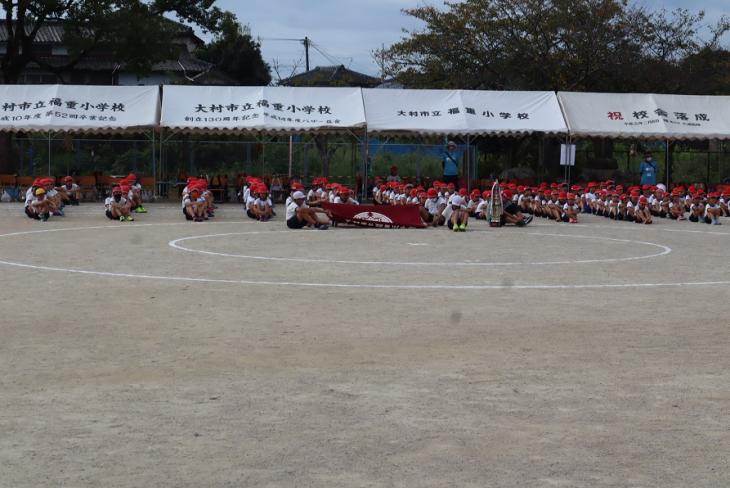 運動会総練習の様子