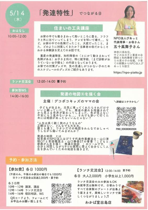 おおむらでつながるサミットチラシ裏