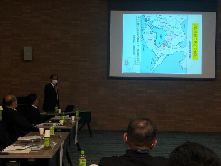 第23回天正遣欧少年使節ゆかりの地首長会議講演の様子