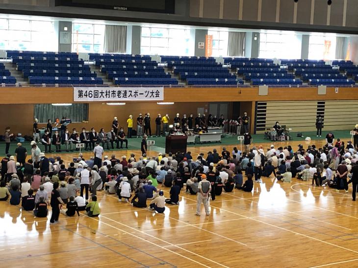 第46回大村市老連スポーツ大会の様子