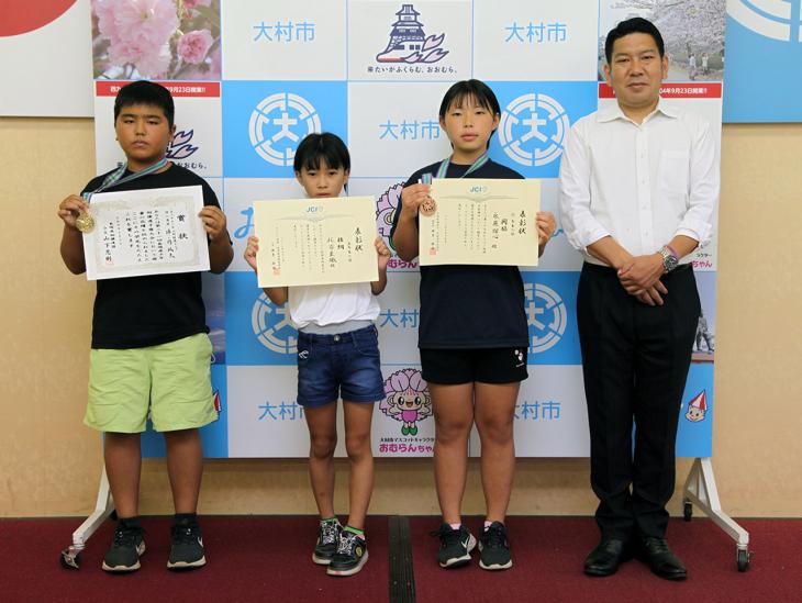 わんぱく相撲女子全国大会・わんぱく相撲全国大会（出場）訪問時集合写真