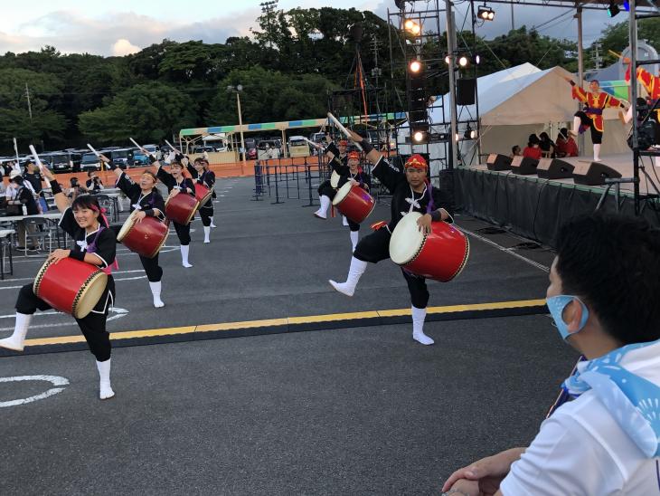 花火大会前ステージイベント