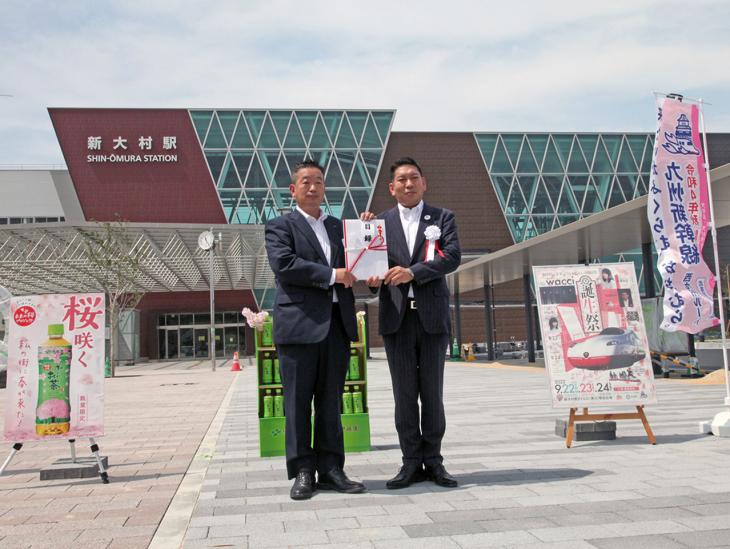 「わたしの街の、未来の桜プロジェクト」植樹式集合写真