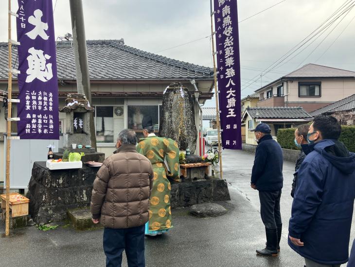 （大村市漁協）恵比寿祭りに伴う祈願の様子1