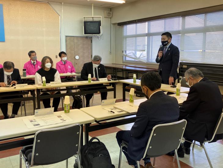 大村市新幹線アクションプラン推進協議会理事会の様子1