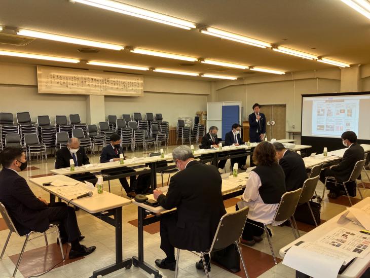 大村市新幹線アクションプラン推進協議会理事会の様子2