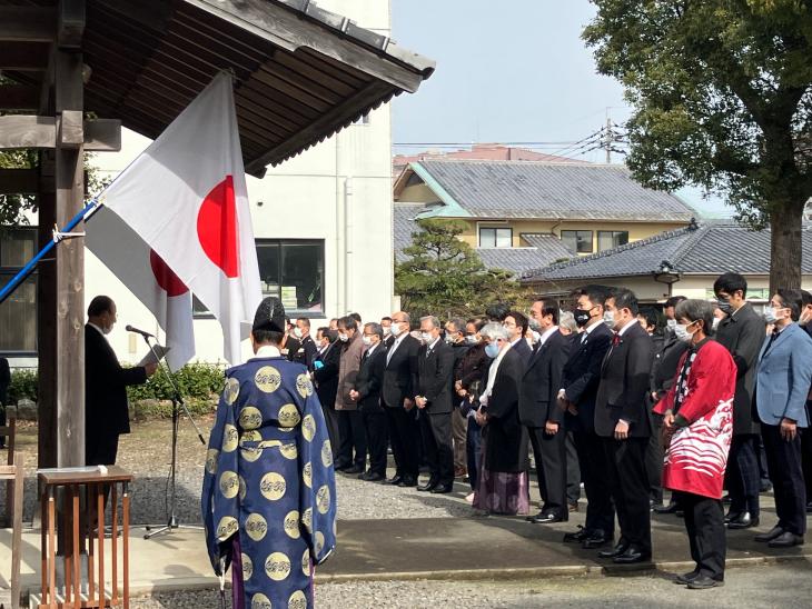 令和4年度建国記念の日祝賀記念式典（奉祝式典）の様子