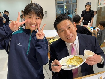 ぱくぱく食堂訪問の様子その2