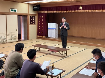 大村市無人ヘリ防除組合総会の様子