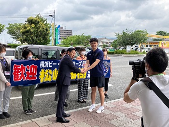 横浜ビー・コルセアーズ松崎裕樹選手