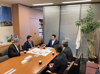 国道34号等大村市内幹線道路整備促進期成会要望活動の様子11