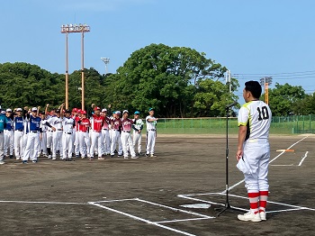 【大村地区】市民スポーツ大会（ソフトボール競技）開会式