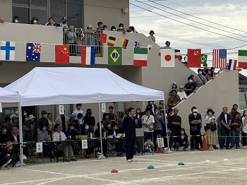 放虎原こども園運動会の様子1