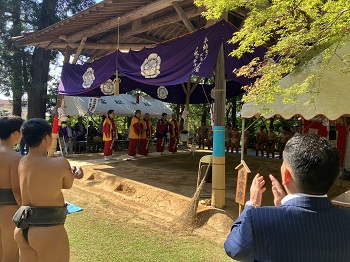 富松神社秋季大祭奉納相撲大会