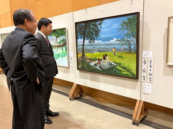 第62回大村市美術展覧会の様子1