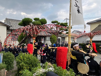 黒丸踊り法養祭の様子2