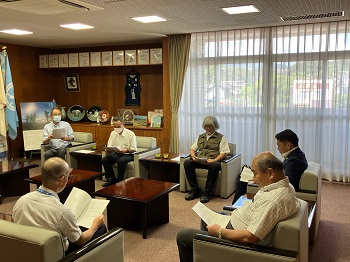 大村市公民館連絡協議会からの陳情の様子2