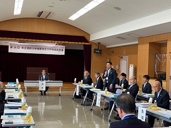 天正遣欧少年使節ゆかりの地首長会議の様子その2