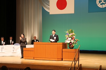 大村市制施行82周年記念大村市表彰式