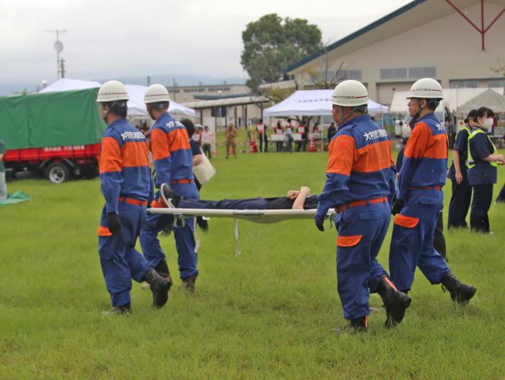 令和7年度大村市総合防災訓練の様子1