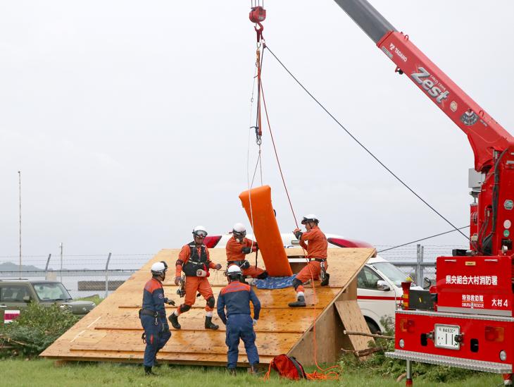 令和7年度大村市総合防災訓練の様子2