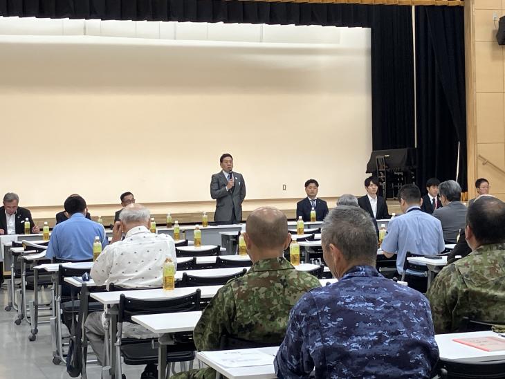 おおむら夏越まつり協賛会理事会・総会の様子