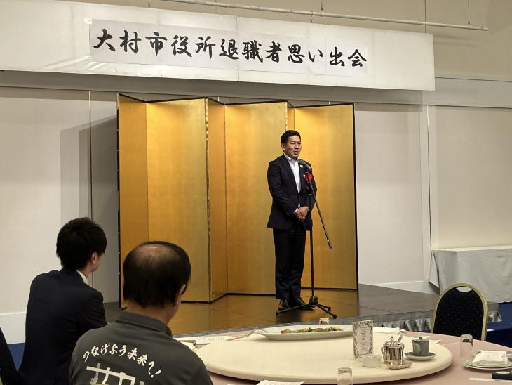 令和7年度「大村市役所退職者思い出会」懇親会の様子