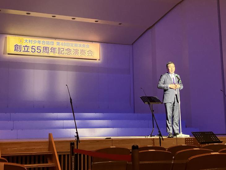 大村少年合唱団第48回定期演奏会の様子