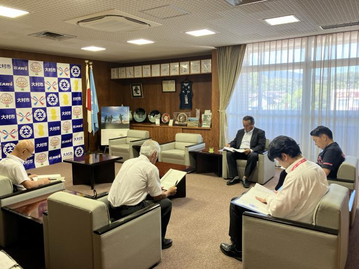 要望（大村市スポーツ協会）の様子2