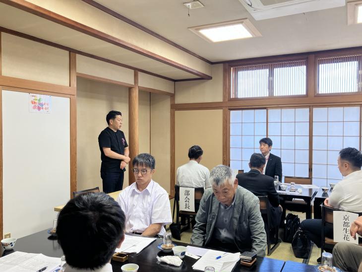 長崎県央農業協同組合大村カーネーション部会総会の様子