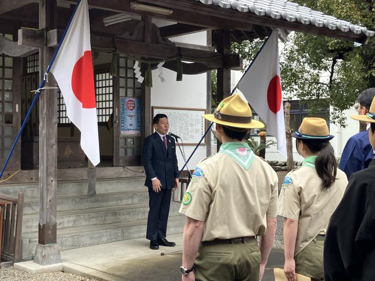 建国記念の日祝賀記念式典(奉祝式典)の様子