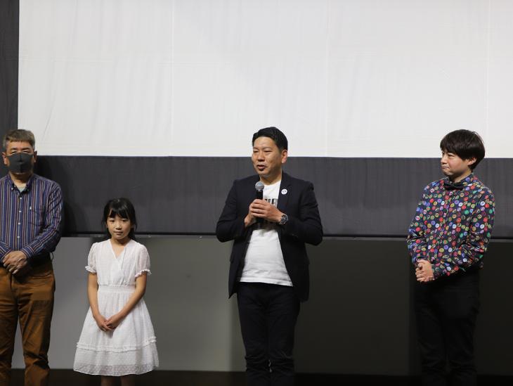 映画「こん、こん。」先行試写会＆トークショーの様子その1