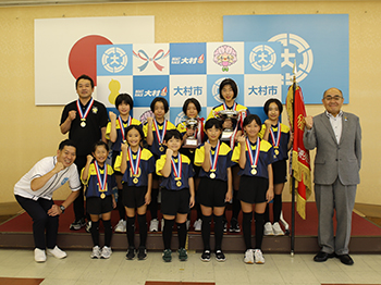 JVA第45回全日本バレーボール小学生大会出場報告の様子3