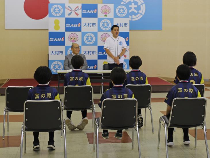 JVA第45回全日本バレーボール小学生大会出場報告の様子4