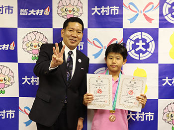 全国JOCジュニアオリンピックカップ夏季水泳競技大会結果報告の様子1