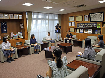 第44回全九州珠算選手権大会出場報告の様子2