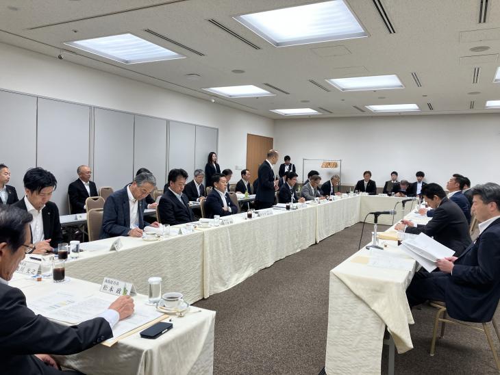 長崎県関係国会議員との意見交換会の様子