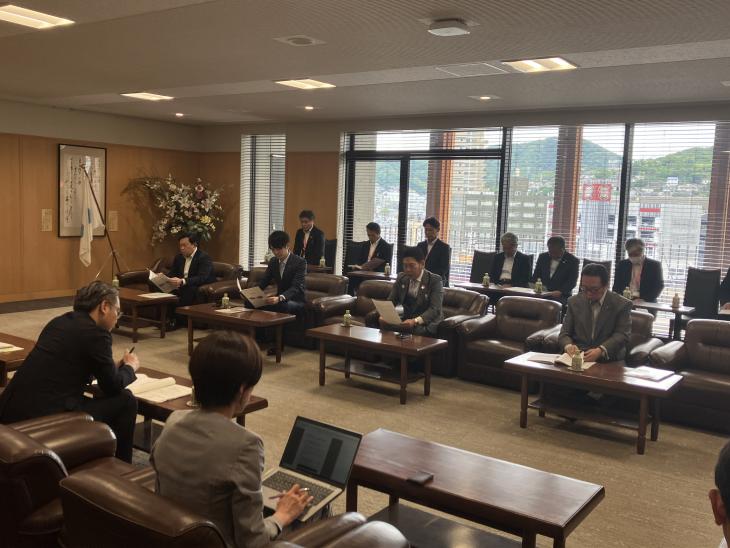 県知事要望の様子2