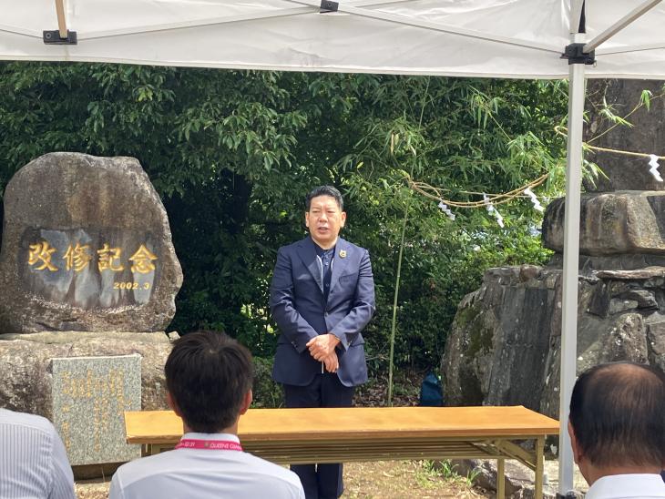 深沢祭りの様子