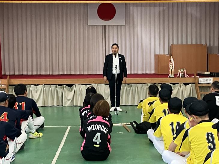 【三浦地区】大村市民スポーツ大会開会式の様子