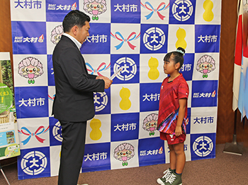 全農杯2025年全日本卓球選手権大会出場報告の様子（大村TTC）2