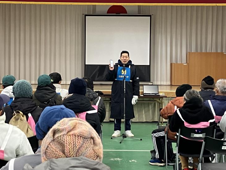 第20回三浦史跡めぐりウォークの様子1