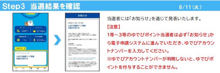 結果発表
