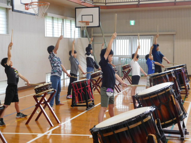 太鼓練習