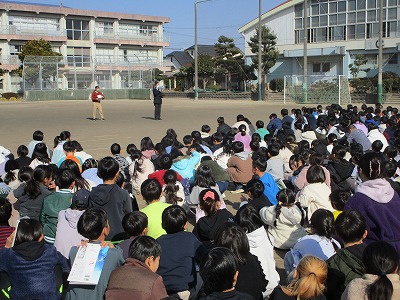 1月31日避難訓練2