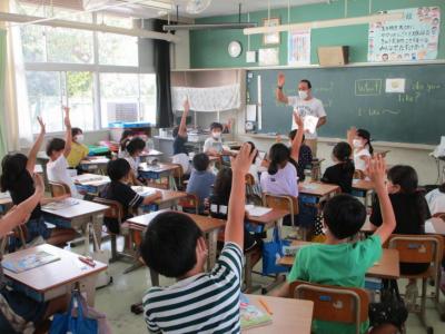 10月5日3年生外国語活動