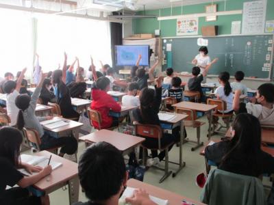 10月13日5年生国語