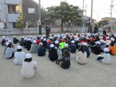 11月10日5年生学年朝会