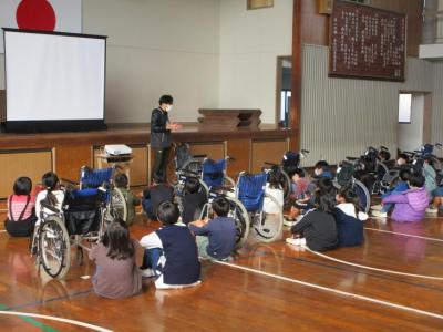 11月25日車いす体験学習5